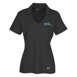 Nike Performance Vertical Mesh Polo - Ladies' - Embroidered