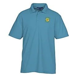 Snag Resistant Textured Performance Polo - Men's