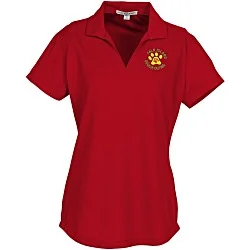 Snag Resistant Textured Performance Polo - Ladies'