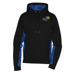 Camo Colorblock Performance Hoodie