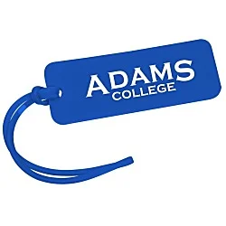 Rectangle Luggage Tag - 1-1/2" x 4" - Opaque