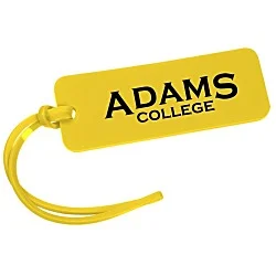 Rectangle Luggage Tag - 1-1/2" x 4" - Opaque