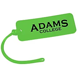 Rectangle Luggage Tag - 1-1/2" x 4" - Translucent
