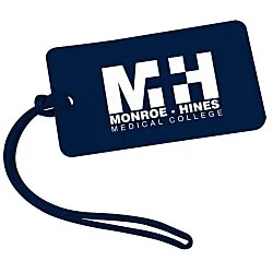 Rectangle Luggage Tag - 2 inches x 3 1/2 inches - Opaque