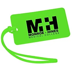 Rectangle Luggage Tag - 2" x 3-1/2" - Translucent
