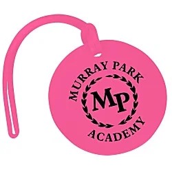 Round Luggage Tag - Translucent