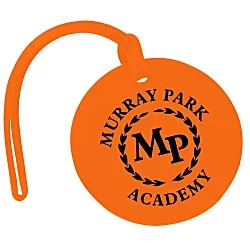 Round Luggage Tag - Translucent