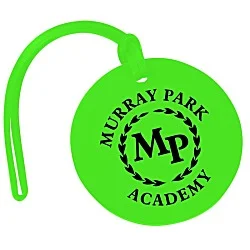Round Luggage Tag - Translucent