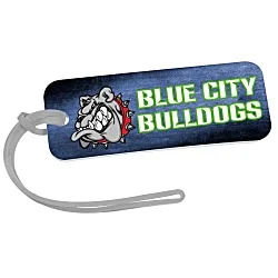 Rectangle Luggage Tag - 1-1/2" x 4" - Opaque - Full Color