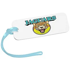Rectangle Luggage Tag - 1-1/2" x 4" - Translucent - Full Color