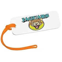 Rectangle Luggage Tag - 1-1/2" x 4" - Translucent - Full Color