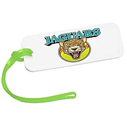 Rectangle Luggage Tag - 1-1/2" x 4" - Translucent - Full Color