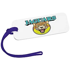 Rectangle Luggage Tag - 1-1/2" x 4" - Translucent - Full Color