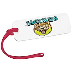 Rectangle Luggage Tag - 1-1/2" x 4" - Translucent - Full Color