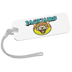Rectangle Luggage Tag - 1-1/2" x 4" - Translucent - Full Color