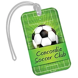 Rectangle Luggage Tag - 2" x 3-1/2" - Opaque - Full Color