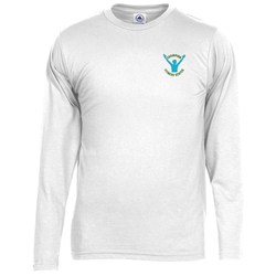 Adult Performance Blend Long Sleeve T-Shirt - Embroidered