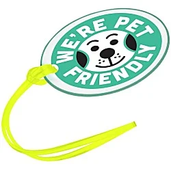 Oval POLYspectrum Bag Tag - Translucent