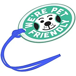 Oval POLYspectrum Bag Tag - Translucent