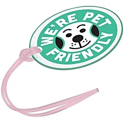 Oval POLYspectrum Bag Tag - Translucent