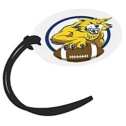 Oval POLYspectrum Bag Tag - Opaque