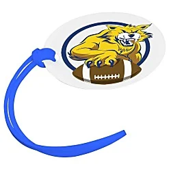 Oval POLYspectrum Bag Tag - Opaque