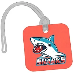 Square POLYspectrum Bag Tag - Translucent
