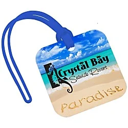 Square POLYspectrum Bag Tag - Opaque