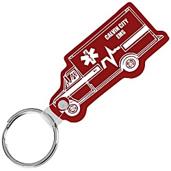 Ambulance Soft Keychain - Opaque