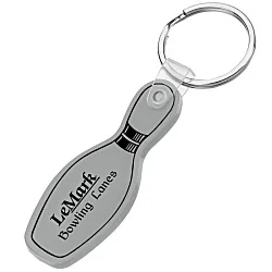 Bowling Pin Soft Keychain - Opaque