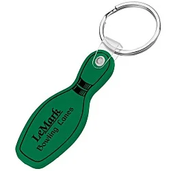 Bowling Pin Soft Keychain - Opaque