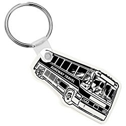 Bus Soft Keychain - Opaque