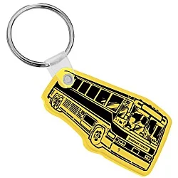 Bus Soft Keychain - Opaque