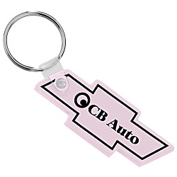Chevy Bow Tie Soft Keychain - Opaque