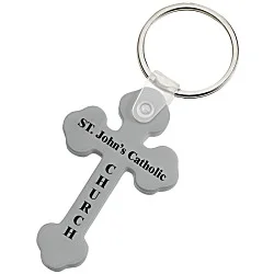 Cross Soft Keychain - Opaque