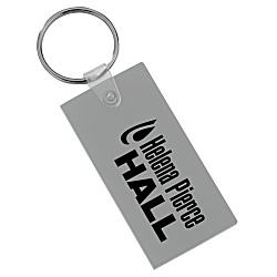 Large Rectangle Soft Keychain - Opaque