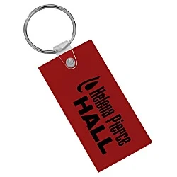 Large Rectangle Soft Keychain - Opaque