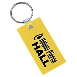Large Rectangle Soft Keychain - Opaque
