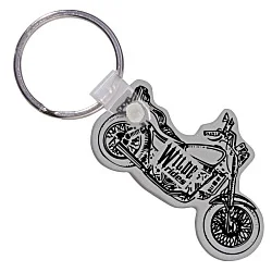 Motorcycle Soft Keychain - Opaque