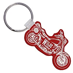 Motorcycle Soft Keychain - Opaque