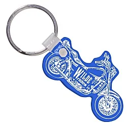 Motorcycle Soft Keychain - Opaque