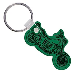 Motorcycle Soft Keychain - Opaque