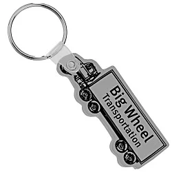 Semi-Truck Soft Keychain - Opaque