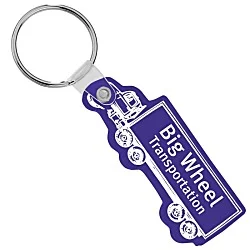 Semi-Truck Soft Keychain - Opaque