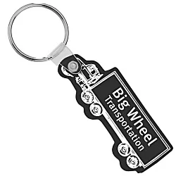 Semi-Truck Soft Keychain - Opaque