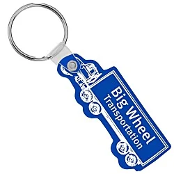 Semi-Truck Soft Keychain - Opaque