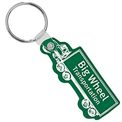 Semi-Truck Soft Keychain - Opaque