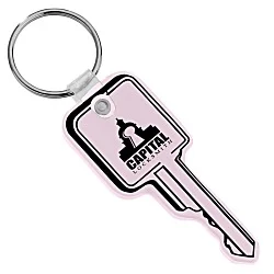 Square Head Key Soft Keychain - Opaque