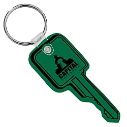 Square Head Key Soft Keychain - Opaque