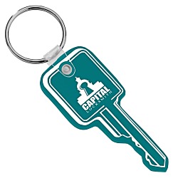 Square Head Key Soft Keychain - Opaque